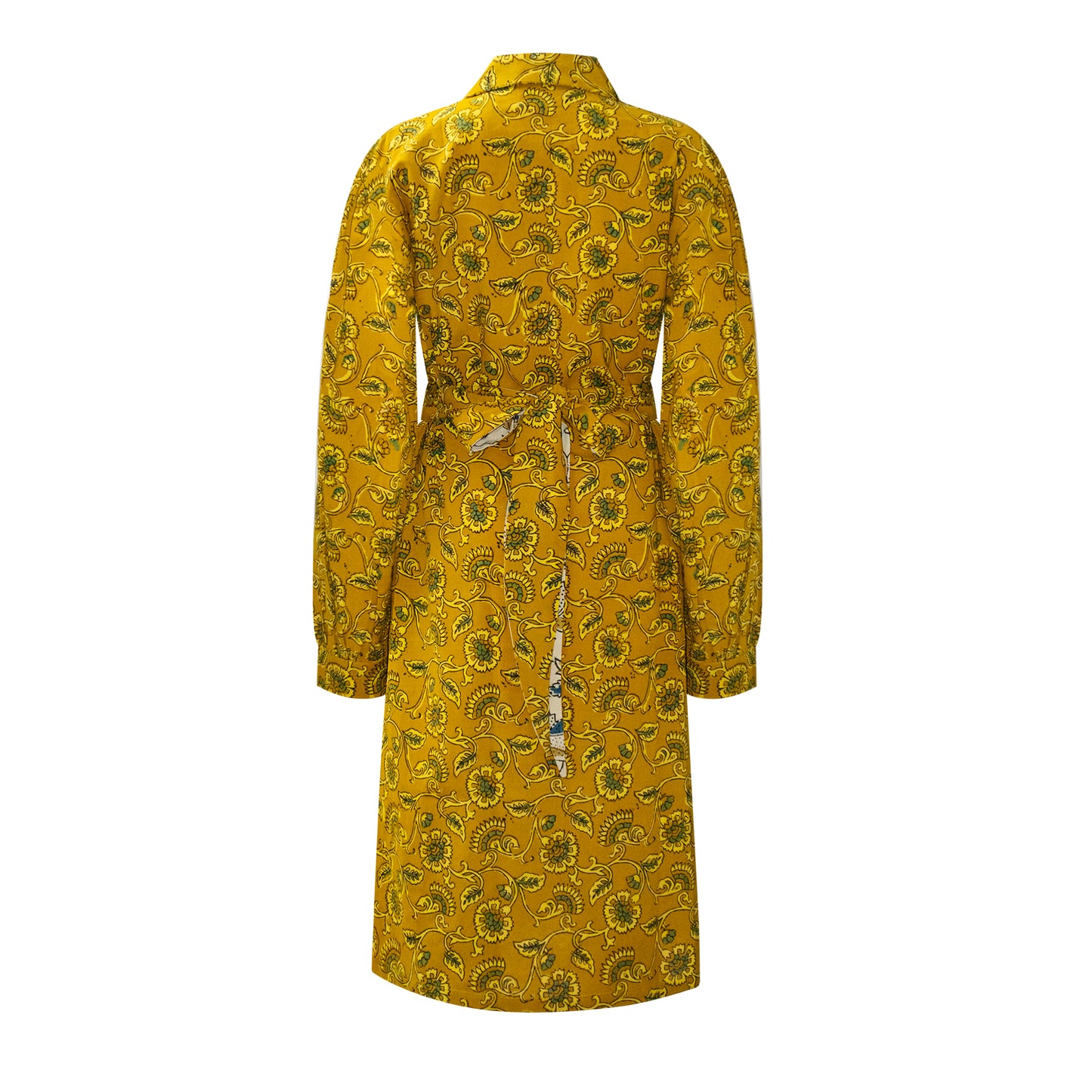 KORA Midi Tie-front Dress in Dijion