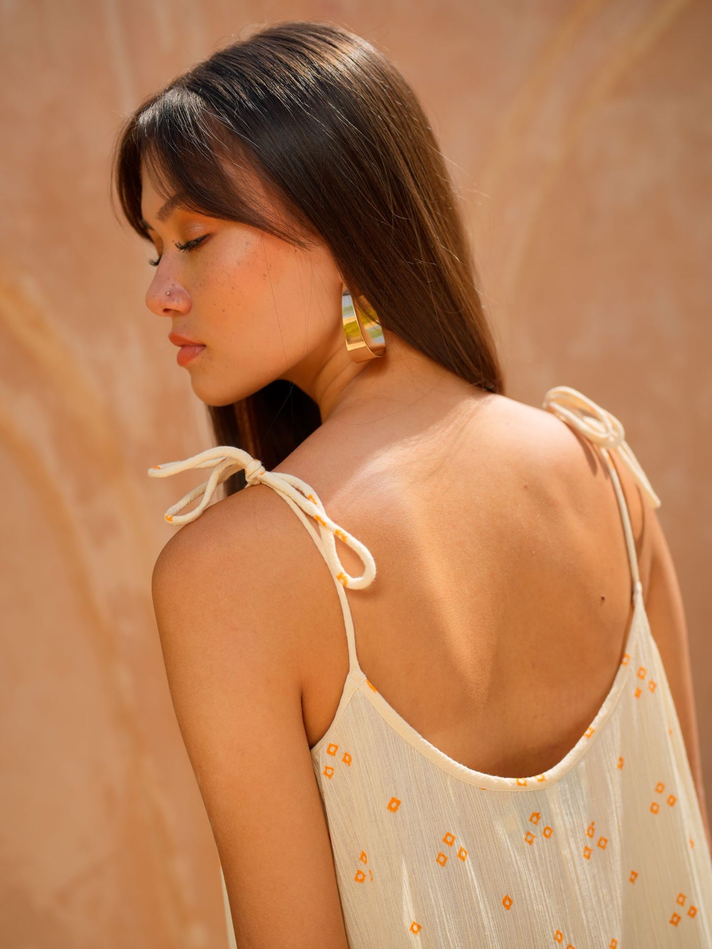 HEYA Bandhini print jumpsuit - Sunflower