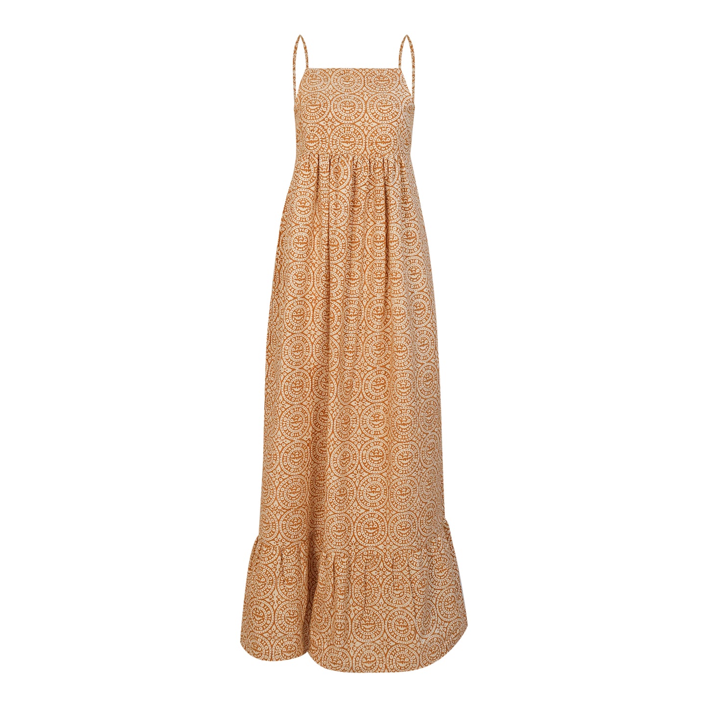 MEERA Maxi low-back dress